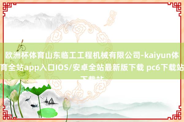 欧洲杯体育山东临工工程机械有限公司-kaiyun体育全站app入口IOS/安卓全站最新版下载 pc6下载站