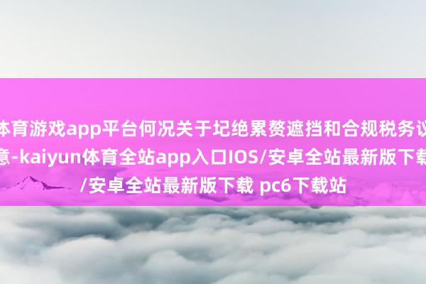 体育游戏app平台何况关于圮绝累赘遮挡和合规税务议论皆更为故意-kaiyun体育全站app入口IOS/安卓全站最新版下载 pc6下载站